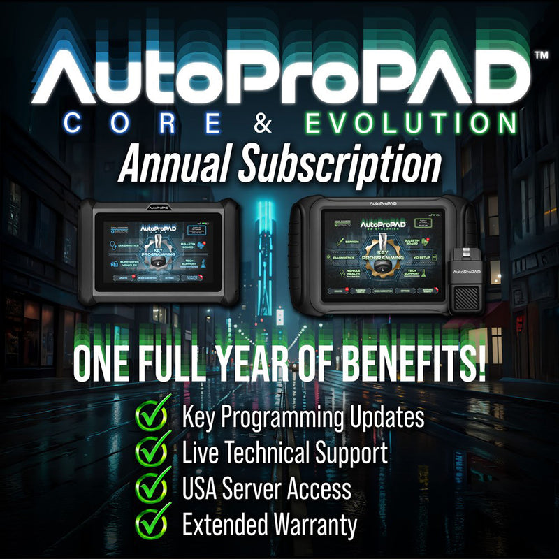 AutoProPAD Core & G3 Evolution Annual Subscription