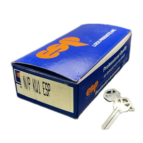 KW1 / 1176 - Nickel Plated - Box of 50