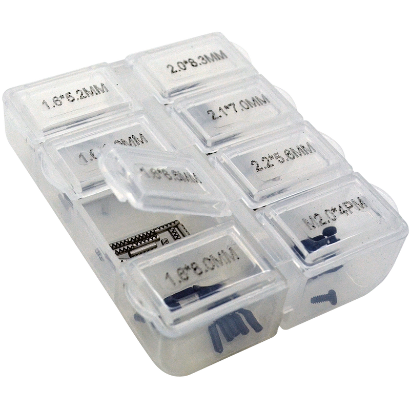 Set of Replacement Roll Pins & Screws - 10 Each in 7 Sizes