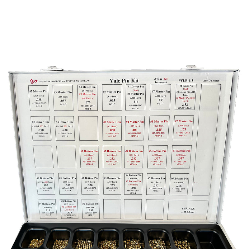 Yale Original Manufacturer's Lock Pin Kit