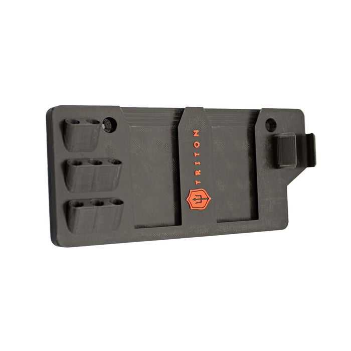 Triton/Black Widow—Wall-Mounted Jaw & Accessory Holder by Magnus
