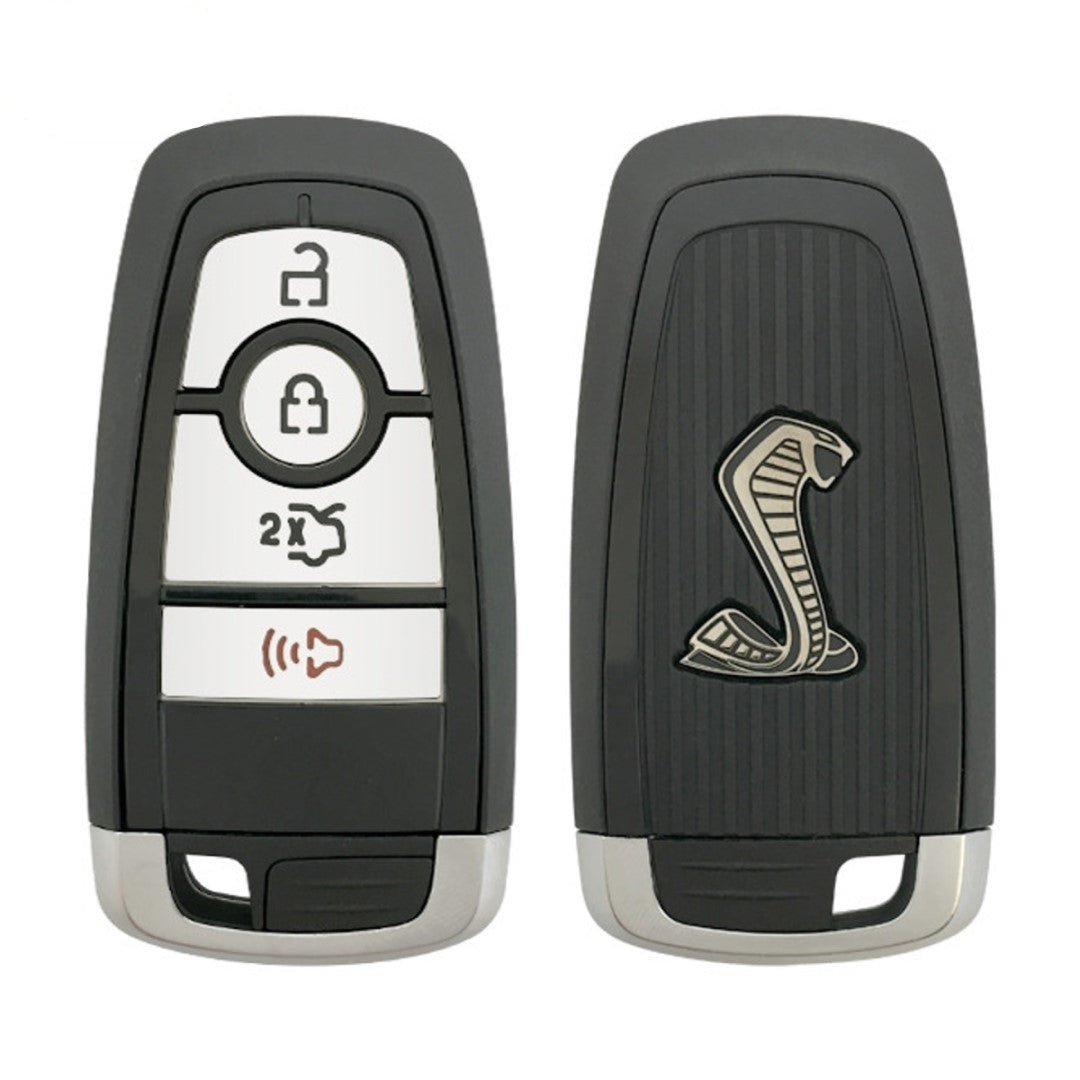 Cobra R Keys Ford Mustang 4-Button Smart Key M3N-A2C931423 164-R8187 Cobra Logo ...