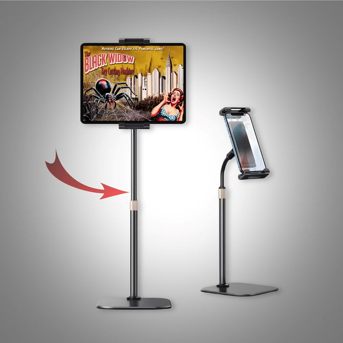 The Black Widow—Articulating Tablet Stand [Devices 4" to 13"]