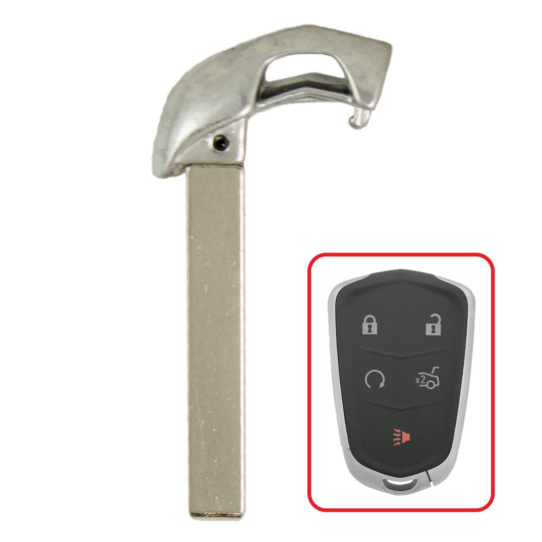 Emergency Key Insert for Cadillac Smart Key, 22984994 — Noble Key Supply