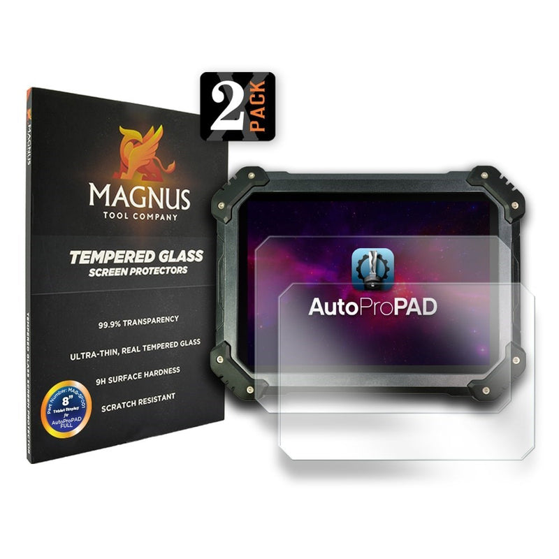 AutoProPAD [FULL] Tempered Glass Screen Protectors by Magnus [2-Pack]
