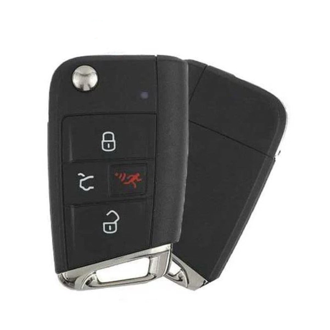 Work Back Key Proximity MQB Flip Key Replacement for Volkswagen NBGFS12P01 — Noble ...