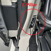 Chrysler C-pillar location