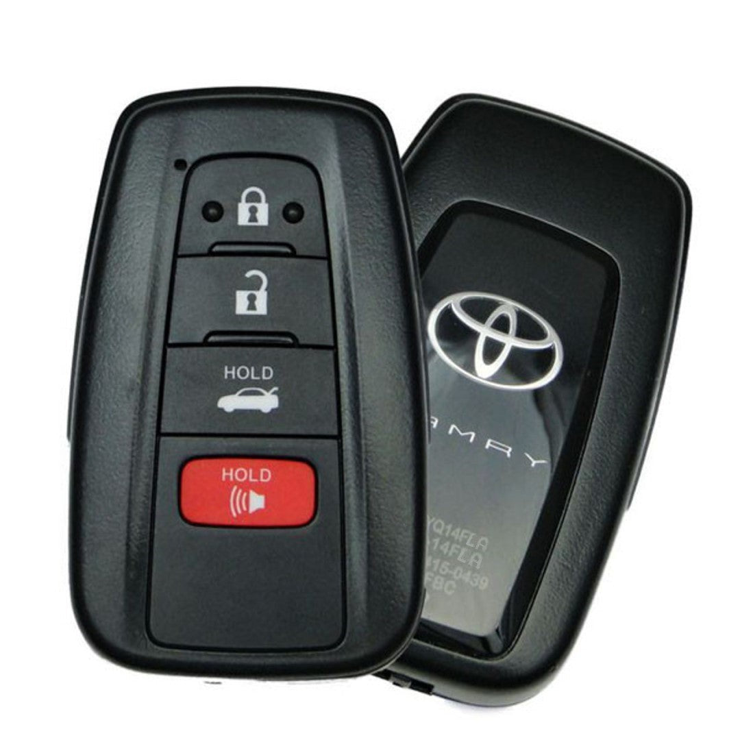 Toyota Camry 4 Button OEM Smart Key Replacement 89904-06200 — Noble Key ...