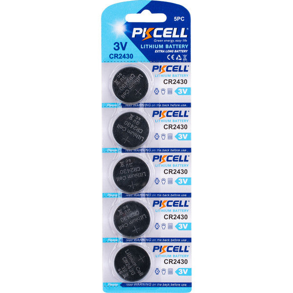 Cr2430 Coin Battery (Pack Of 5) Battery