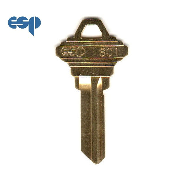 SC1 / 1145 - BRASS (Single) — Noble Key Supply