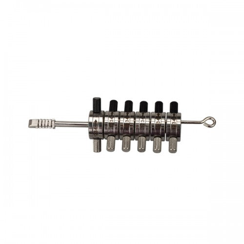 Tibbe 6 Cut Lock Pick Kit / Decoder