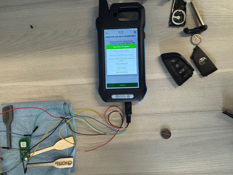 AutoKey Unlocker Cable & Holder Set