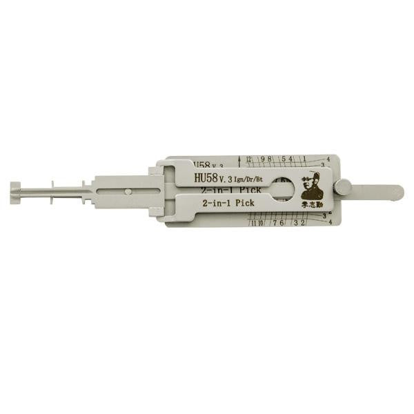 Key Lock Lifter LISHI-HU58-TWIN-LIFTER — Noble Key Supply