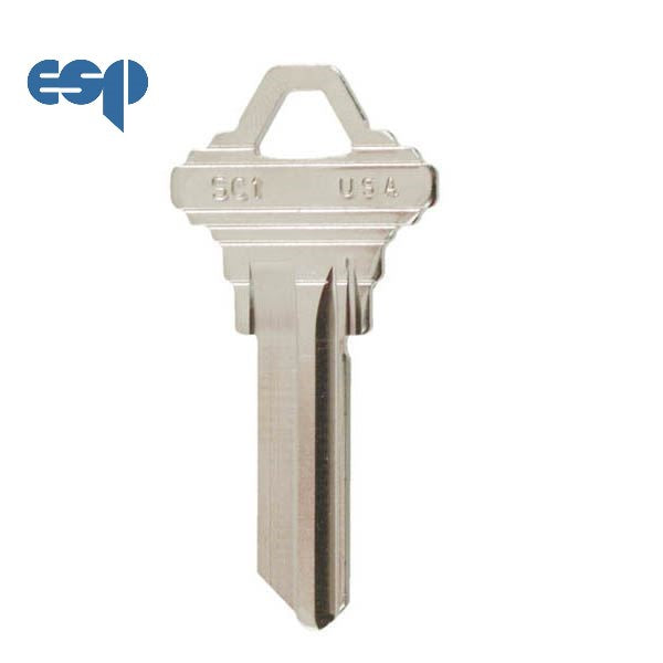 Sc1500 Key SC1 / 1145 - Nickel Plated (Singles) — Noble Key Supply